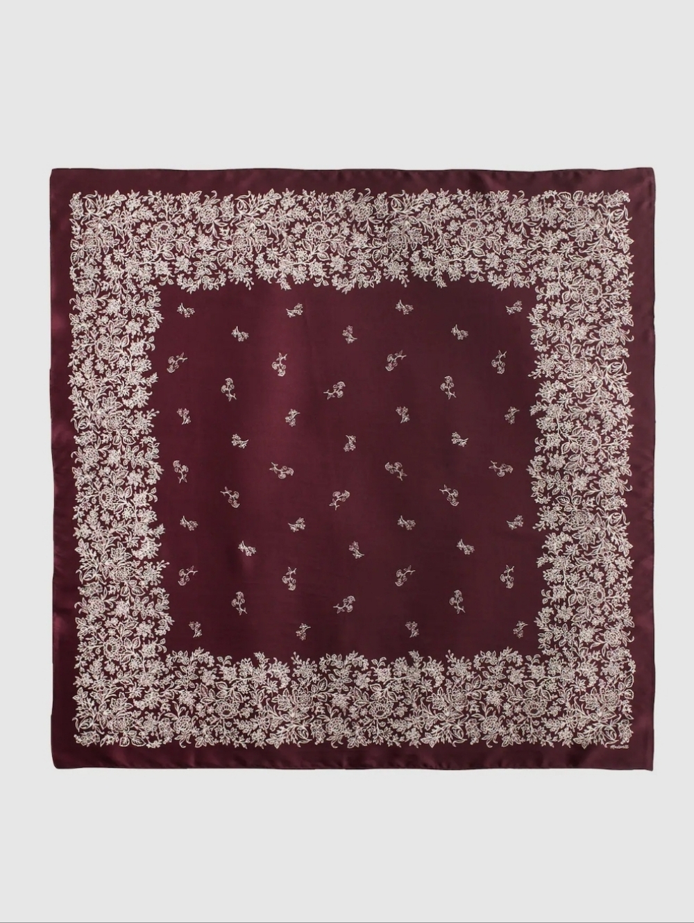 Madewell Medium Silk Bandana - Picture 2 of 5
